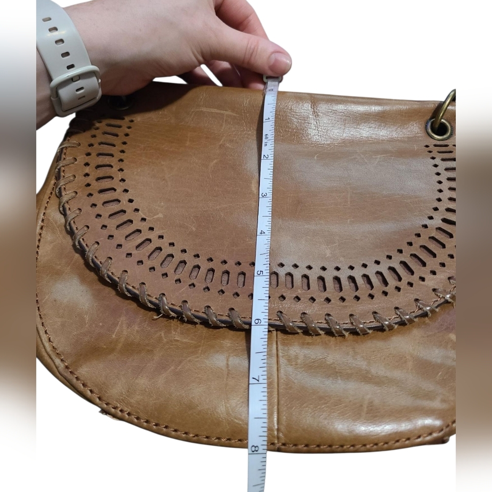 Clark's Vintage Leather Saddle Bag Crossbody - Picture 6 of 8